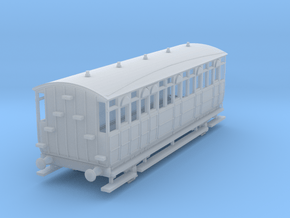 0-148fs-met-jubilee-saloon-coach-1 in Clear Ultra Fine Detail Plastic