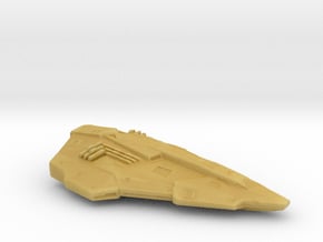 Elite Python spaceship in Tan Fine Detail Plastic