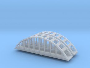 Metal Straight Bridge (x2) 1/500 in Clear Ultra Fine Detail Plastic