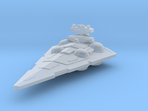 Imperial Interdictor Star Destroyer I  in Clear Ultra Fine Detail Plastic