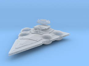 Imperial Interdictor Star Destroyer II  in Clear Ultra Fine Detail Plastic