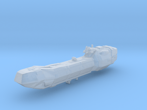 Imperial Lancer Class Frigate in Clear Ultra Fine Detail Plastic