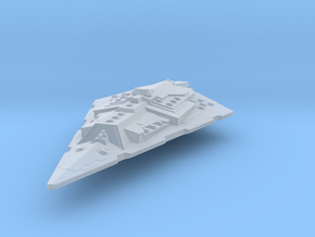 Imperial Star Dreadnought Vigilant Class in Clear Ultra Fine Detail Plastic