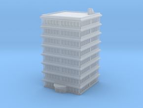 Residential Building 05 1/700 in Clear Ultra Fine Detail Plastic