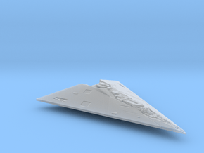 Pellaeon class Star Destroyer in Clear Ultra Fine Detail Plastic