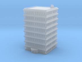 Residential Building 05 1/1000 in Clear Ultra Fine Detail Plastic