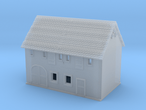 North European House 05 1/200 in Clear Ultra Fine Detail Plastic