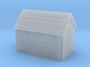 North European House 05 1/350 in Clear Ultra Fine Detail Plastic