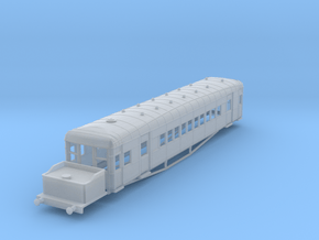 o-148fs-lner-clayton-steam-railcar-d91 in Clear Ultra Fine Detail Plastic