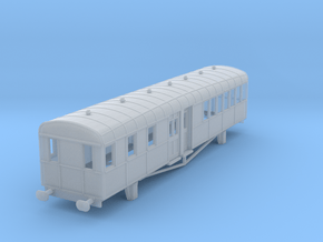 0-148fs-lner-clayton-railcar-trailer-1 in Clear Ultra Fine Detail Plastic