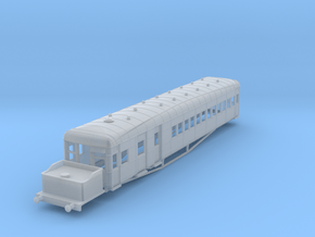 o-148fs-lner-clayton-steam-railcar-d92 in Clear Ultra Fine Detail Plastic