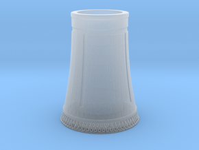 Nuclear Cooling Tower 1/3000 in Clear Ultra Fine Detail Plastic