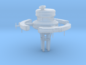 Imperial space station IV in Clear Ultra Fine Detail Plastic