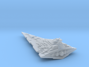 Titan Star Destroyer in high detail /6", 15.2 cm in Clear Ultra Fine Detail Plastic