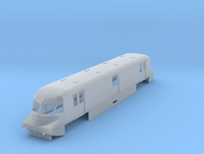 o-148fs-gwr-parcels-railcar-no-17-late in Clear Ultra Fine Detail Plastic