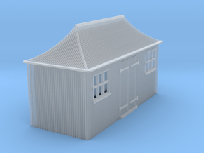 z-152fs-gwr-pagoda-shed-1 in Clear Ultra Fine Detail Plastic