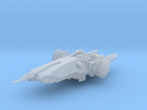 Gunship Triton class in Clear Ultra Fine Detail Plastic