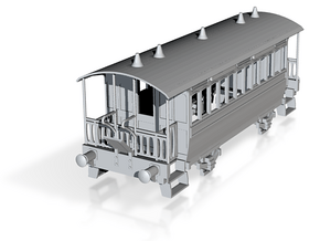 m-76fs-wisbech-tram-coach-1 in Clear Ultra Fine Detail Plastic