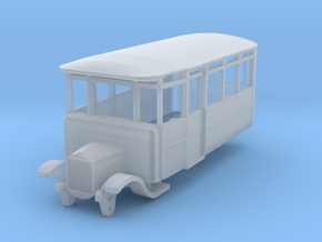 o-100-derwent-railway-ford-railcar in Clear Ultra Fine Detail Plastic