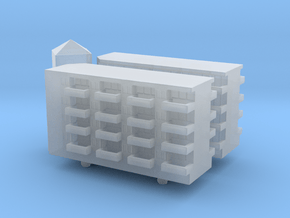 Residential Complex 1/600 in Clear Ultra Fine Detail Plastic