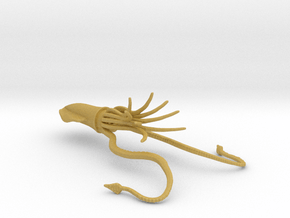 Giant squid (Architeuthis) in Tan Fine Detail Plastic