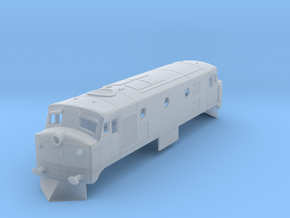 b-87-ceylon-m1-diesel-loco in Clear Ultra Fine Detail Plastic