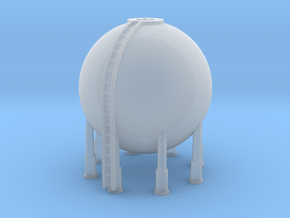 LNG Spherical Tank 1/144 in Clear Ultra Fine Detail Plastic