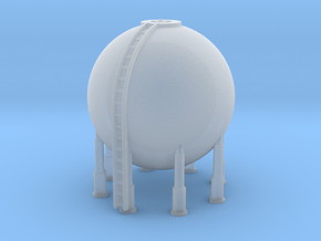 LNG Spherical Tank 1/160 in Clear Ultra Fine Detail Plastic