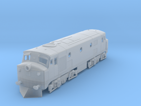b-160fs-ceylon-m1-diesel-loco1 in Clear Ultra Fine Detail Plastic