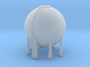 LNG Spherical Tank 1/285 in Clear Ultra Fine Detail Plastic