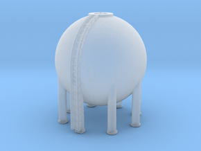 LNG Spherical Tank 1/400 in Clear Ultra Fine Detail Plastic
