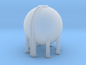LNG Spherical Tank 1/500 in Clear Ultra Fine Detail Plastic