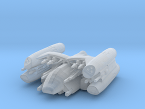Missile gunboat Gryphon in Clear Ultra Fine Detail Plastic