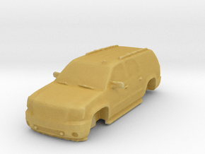 2013-19 GMC Yukon (no wheels) 1/64 in Tan Fine Detail Plastic