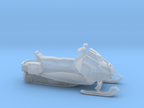 BF4 snowmobile in Clear Ultra Fine Detail Plastic