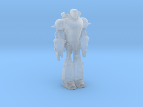 Fallout 4 Liberty Prime in Clear Ultra Fine Detail Plastic