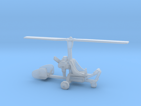 Mad Max 2: The Road Warrior Gyrocopter in Clear Ultra Fine Detail Plastic