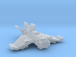 WH40k Imperial Navy Voss fighter in Clear Ultra Fine Detail Plastic