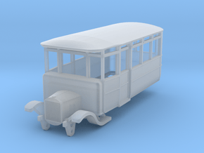 o-76-dv-5-3-ford-railcar in Clear Ultra Fine Detail Plastic