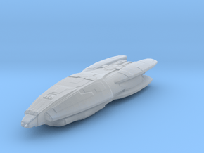 Battlestar Galactica  custom cruiser Sol in Clear Ultra Fine Detail Plastic