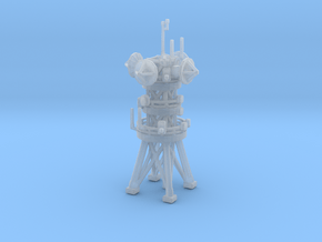 Antenna tower in Clear Ultra Fine Detail Plastic
