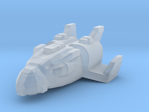 Gundam Zanzibar fleet scale in Clear Ultra Fine Detail Plastic