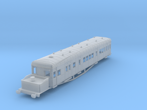 o-148fs-gsr-clayton-steam-railcar-scheme-A in Clear Ultra Fine Detail Plastic