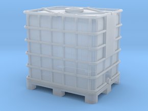 IBC Container  in Clear Ultra Fine Detail Plastic