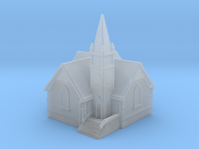 Church / terrain in Clear Ultra Fine Detail Plastic