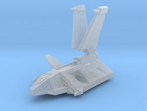 Imperial Kappa medium shuttle in Clear Ultra Fine Detail Plastic