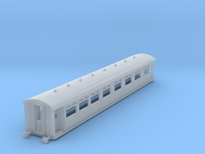 0-148fs-lnwr-M11-pp-comp-saloon-coach in Clear Ultra Fine Detail Plastic