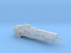 HALO UNSC heavy corvette in Clear Ultra Fine Detail Plastic