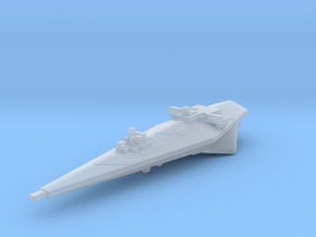 Imperial Indictor Electronic Warfare Corvette in Clear Ultra Fine Detail Plastic
