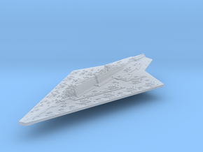 Assertor-class Star Dreadnought 10cm in Clear Ultra Fine Detail Plastic